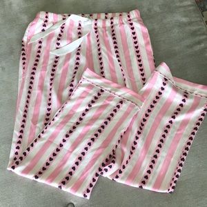 Victoria Secret striped pajama pants